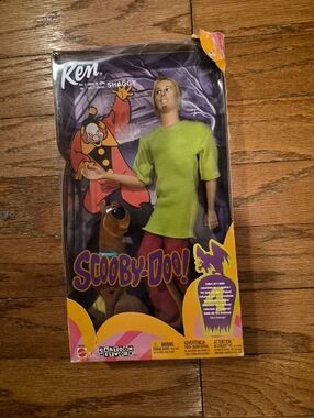Scooby-Doo Ken Shaggy Doll in Box - Green Shirt, Red Pants